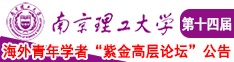 性交小逼视频免费看南京理工大学第十四届海外青年学者紫金论坛诚邀海内外英才！